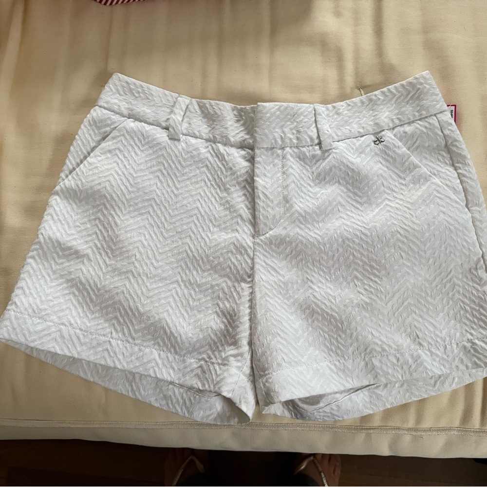 Calvin Klein white shorts sz 6